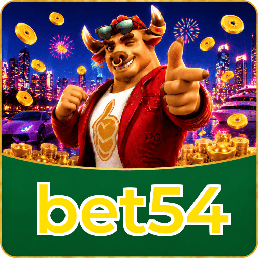 bet54 Logo - Bônus com Rollover Justo